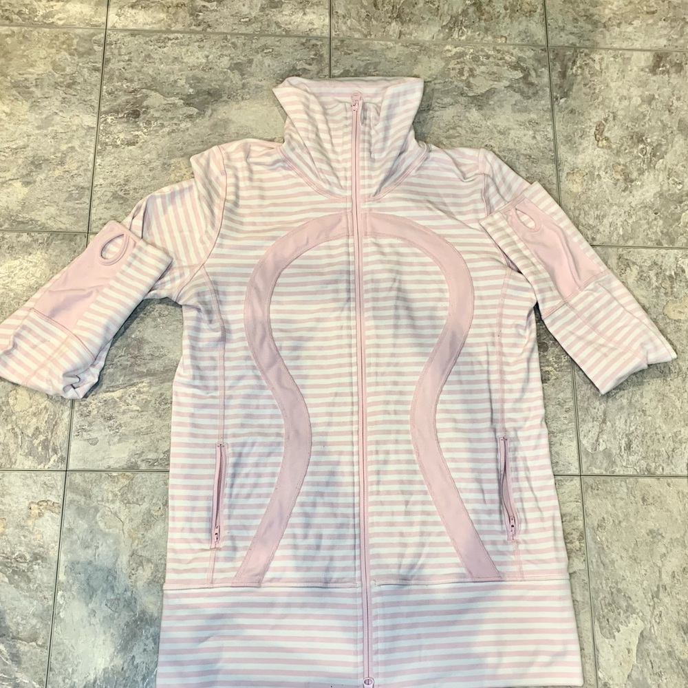 Pink Lululemon sweatshirt